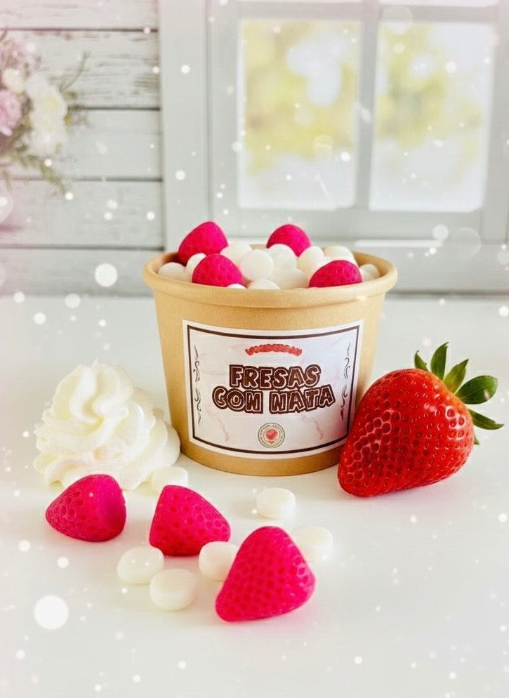 Wax melts * Fresas con nata