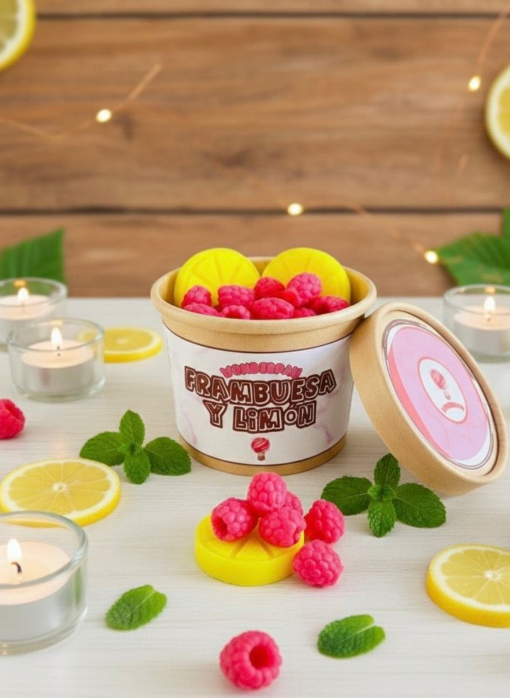 Wax melts * Frambuesa y Limón