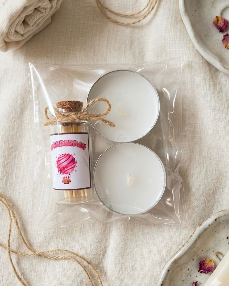 Velas y cerillas