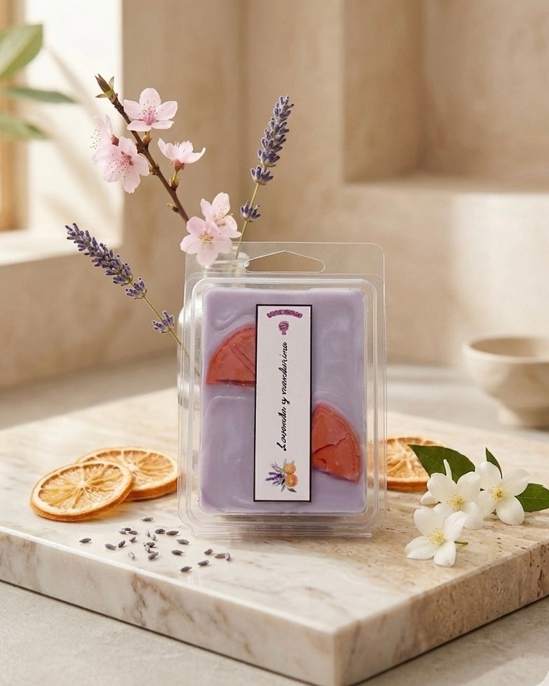 Floral * Lavanda y mandarina