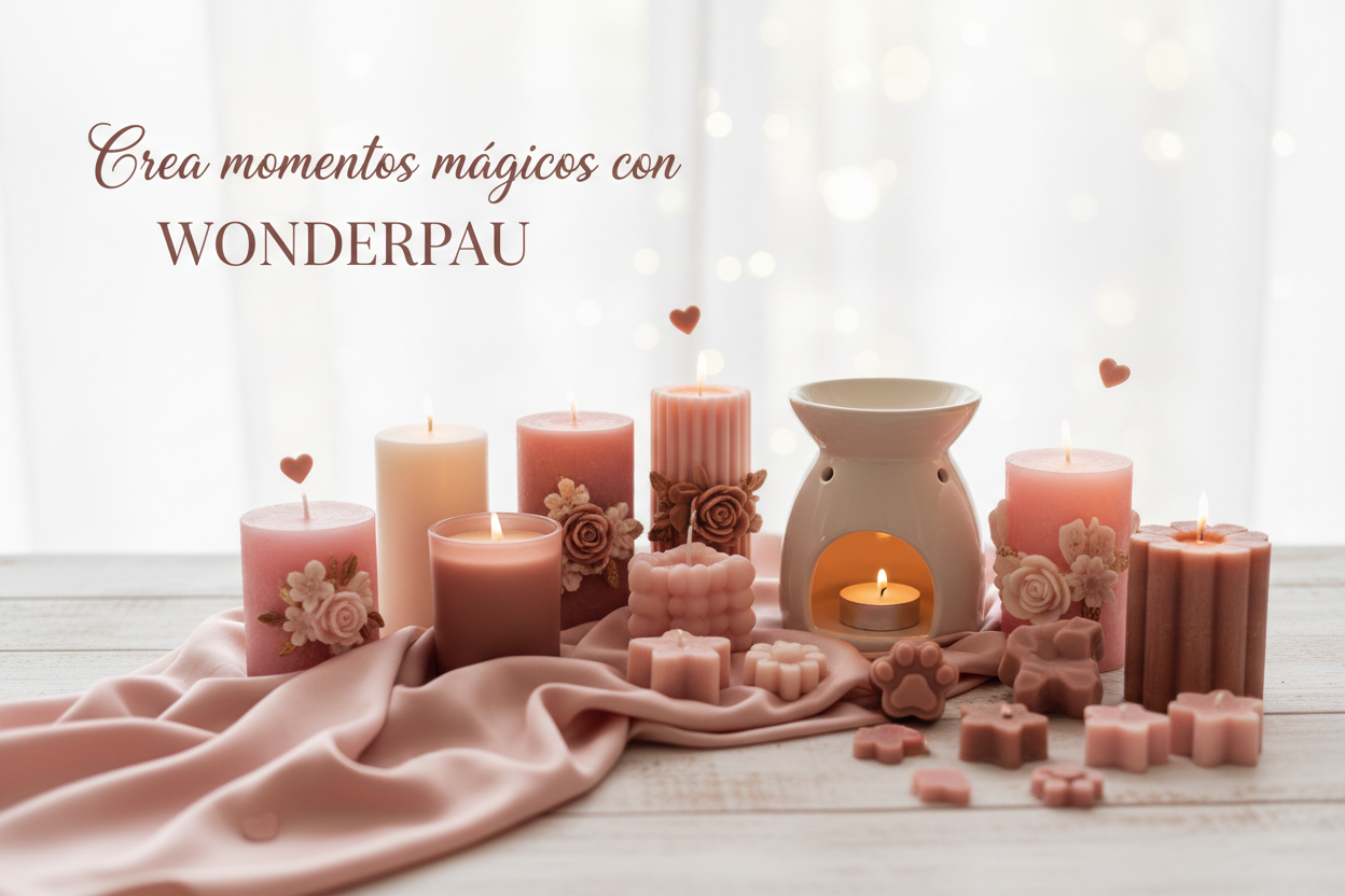Banner WONDERPAU - Velas y Wax Melts